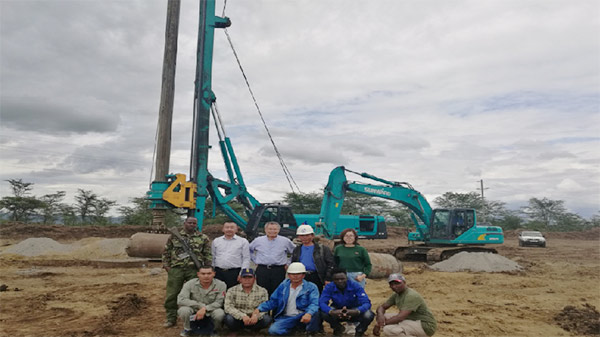 恒峰g22智能入岩神器在东非肯尼亚获赞，，，，，，人好装备好