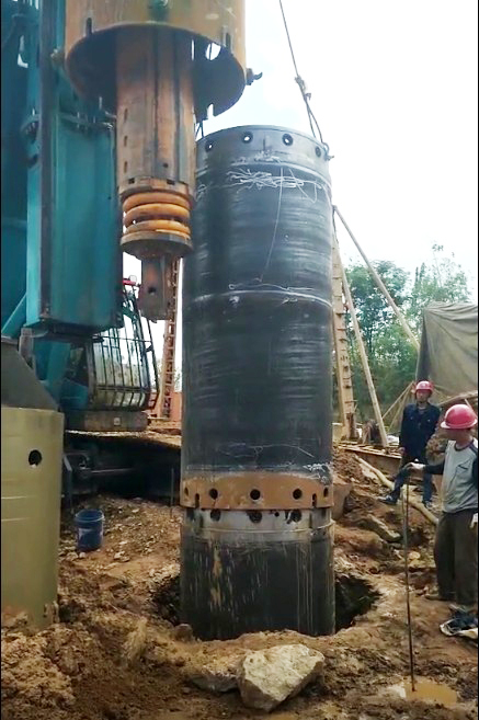 本钱节约几百万，，，，，，，这台旋挖是我的摇钱树