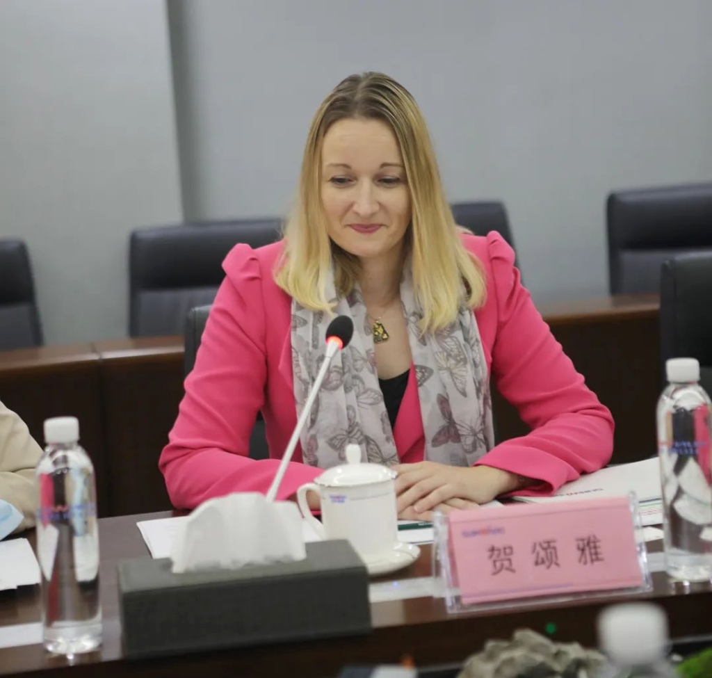 英国驻广州总领事贺颂雅考察恒峰g22智能