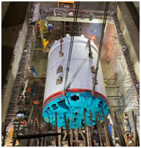 打响施工板块第一枪！中铁恒峰g22首个盾构专业施工项目顺遂起航