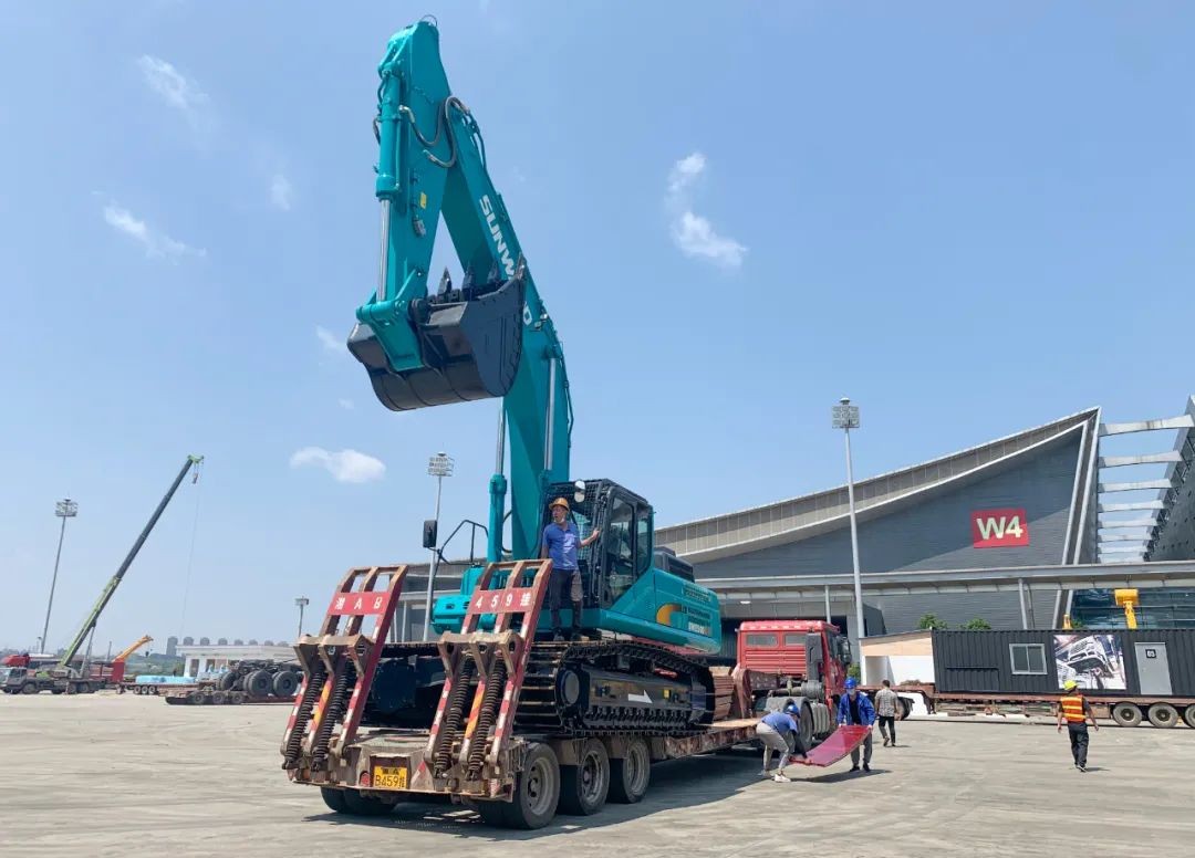 进场布展！2021年长沙国际工程机械展倒计时，，，，，，，，恒峰g22智能展区亮点提前剧透