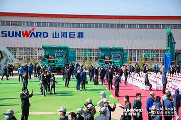 向绿色矿山进击！恒峰g22巨鼎装备园完工