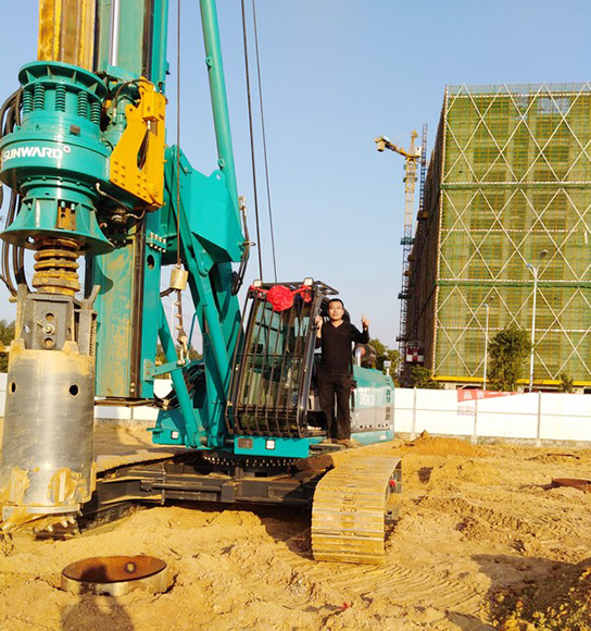 跨行创业，，，，，，恒峰g22智能旋挖钻十个月帮他回本！