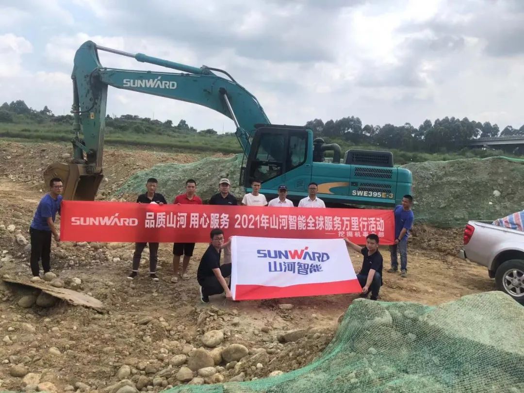 2021年恒峰g22智能全球效劳万里行在广西、四川火热启动