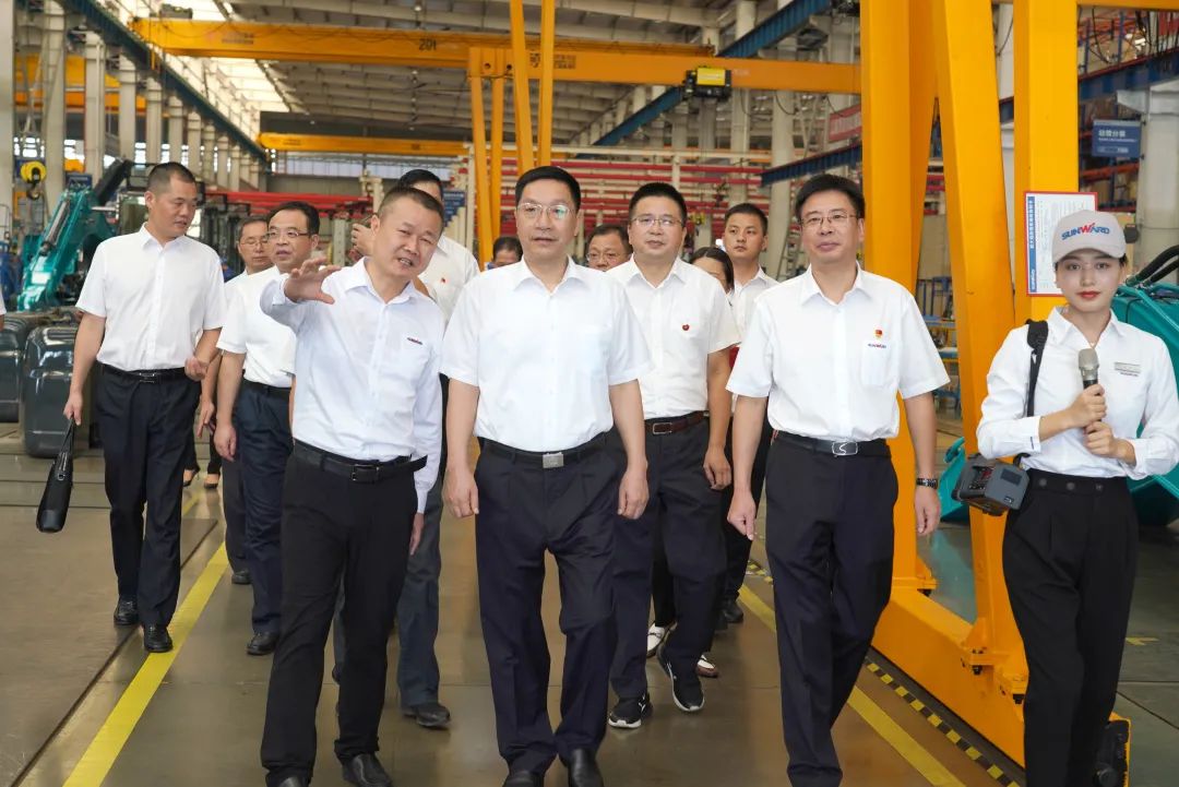 湖南省委常委、省纪委书记、省监委署理主任王双全调研恒峰g22智能