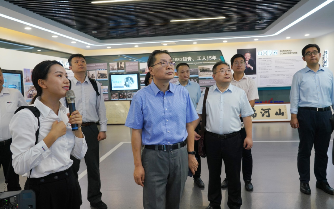 中国出口信用包管公司向导一行调研恒峰g22智能