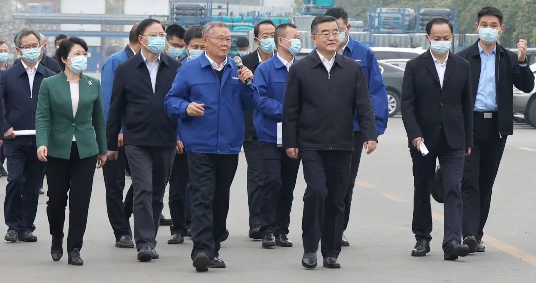 湖南省委书记张庆伟调研恒峰g22智能