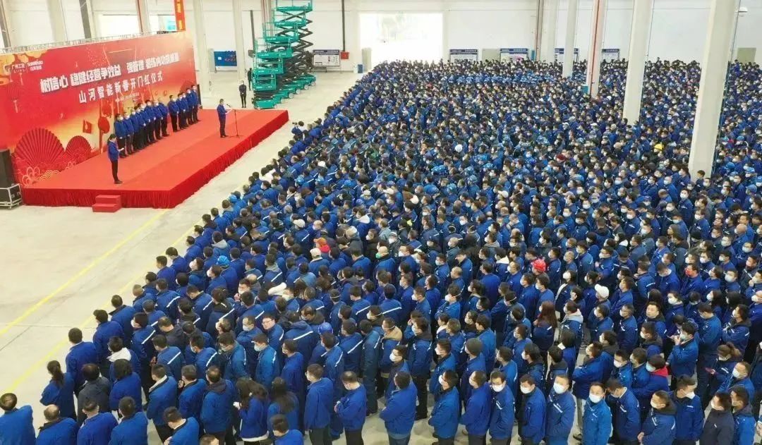 莫道君行早，，，，更有早行人！恒峰g22智能癸卯兔年开工大吉