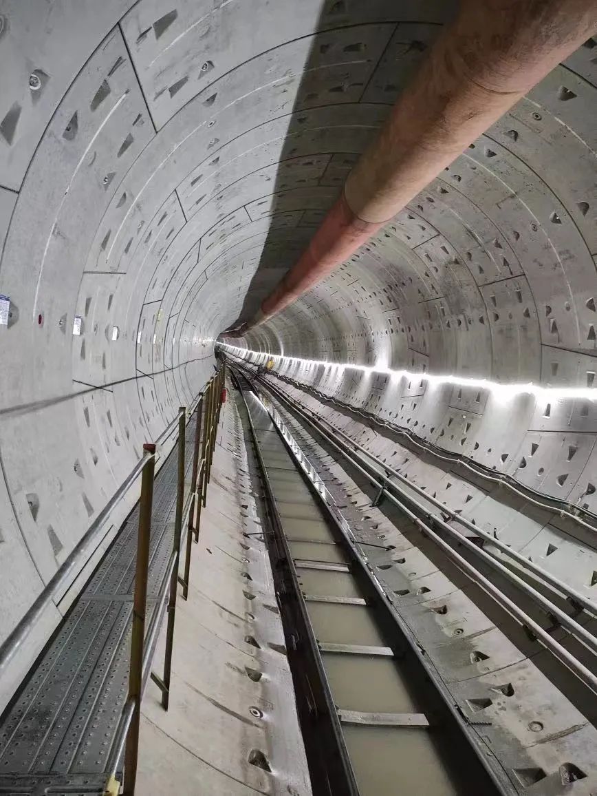 最新希望！中铁恒峰g22深圳地铁3号线低-白盾构区间左线顺遂意会