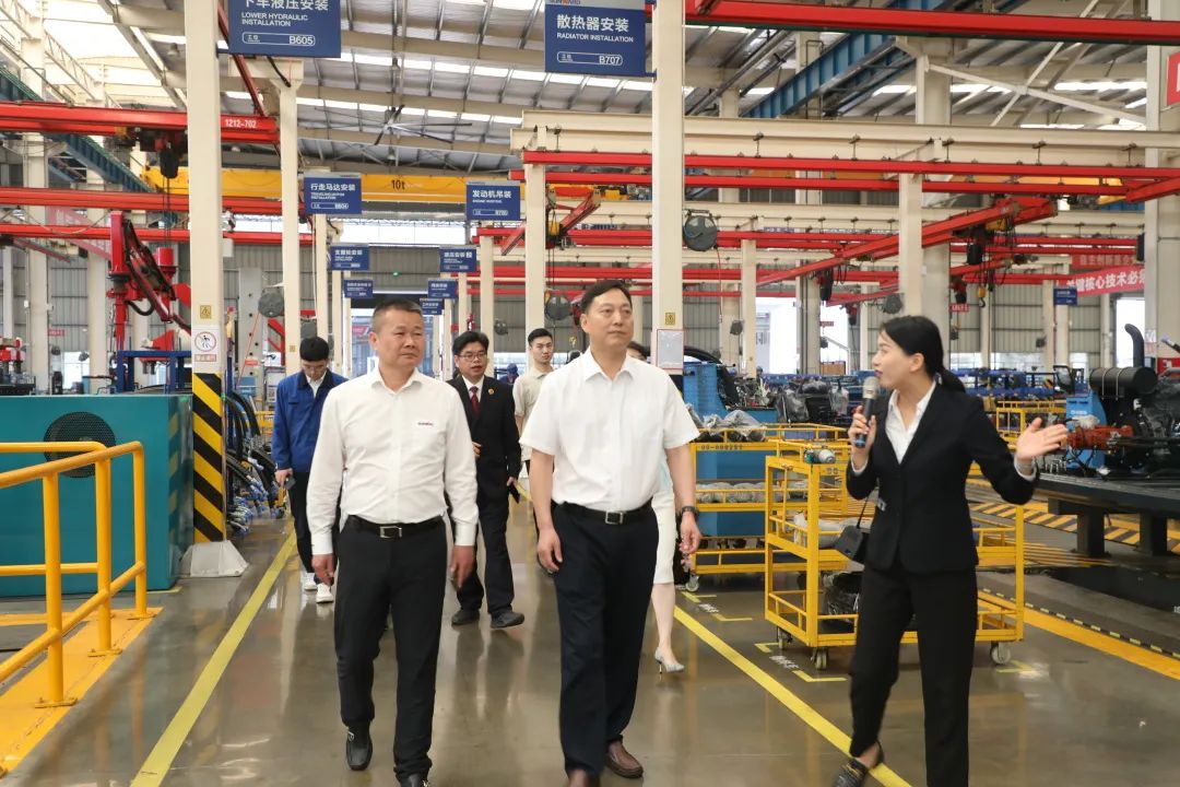 长沙市人民审查院党组书记、审查长余湘文调研恒峰g22智能