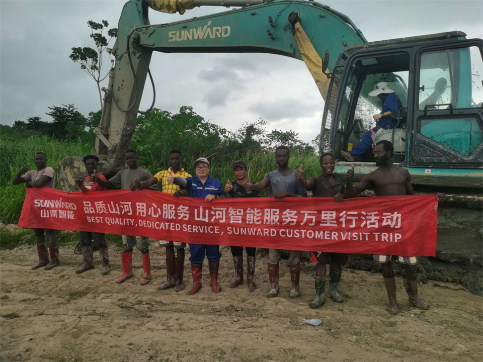 品质恒峰g22，，，，，，，专心折务！恒峰g22智能效劳万里行活动走进非洲加纳