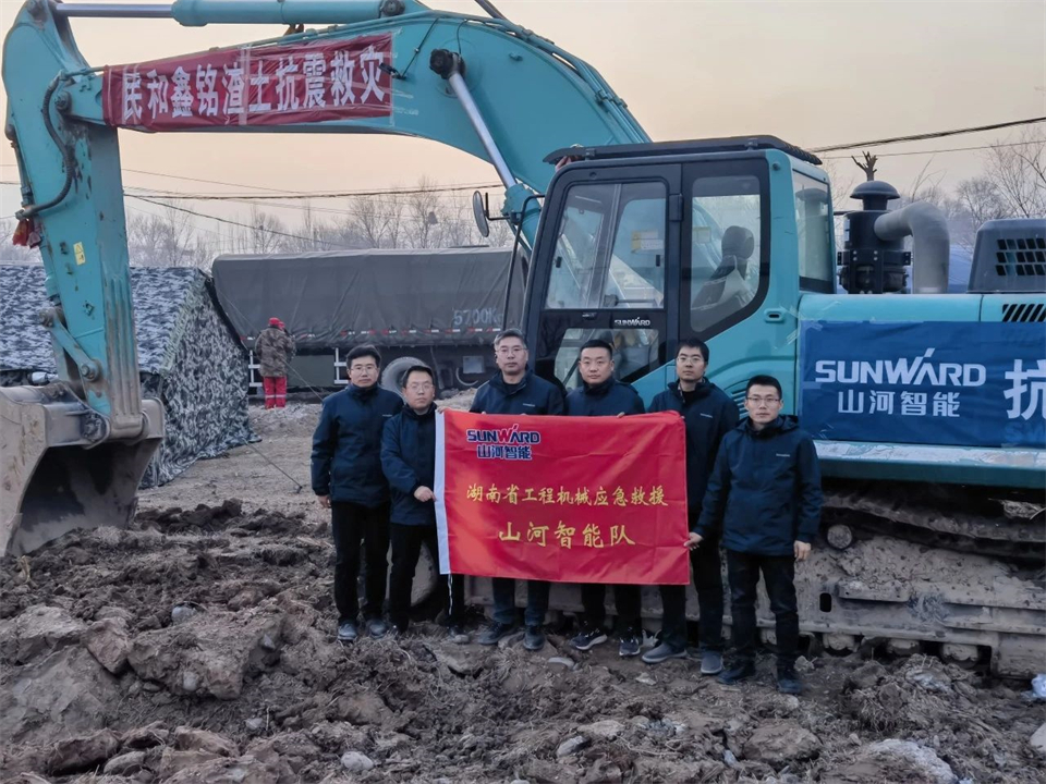 支援抗震救灾一线，，，恒峰g22智能在行动！