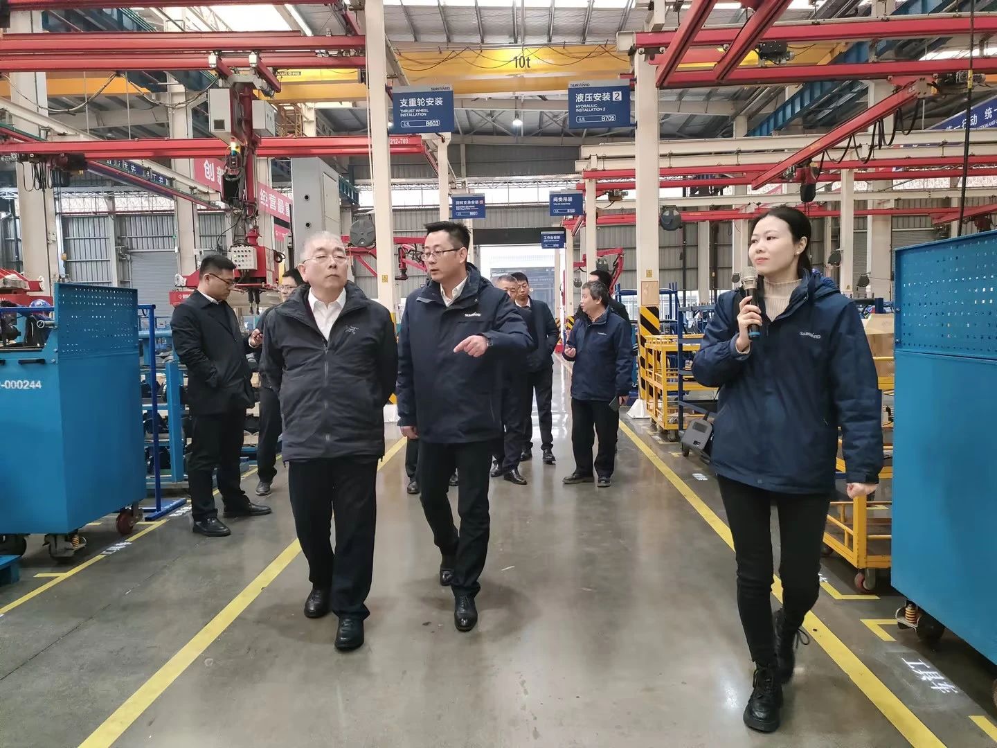 新思绪、新领域、新相助、新突破！中铁十二局到访恒峰g22智能