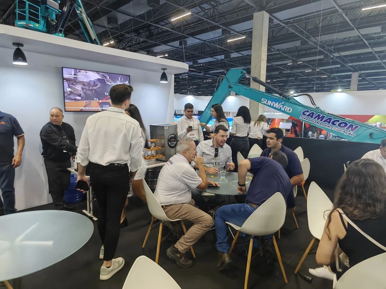 展出装备销售一空！恒峰g22智能亮相2024巴西矿业展览会！