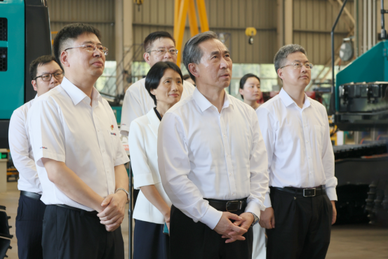 中国贸促会会长任鸿斌调研恒峰g22智能