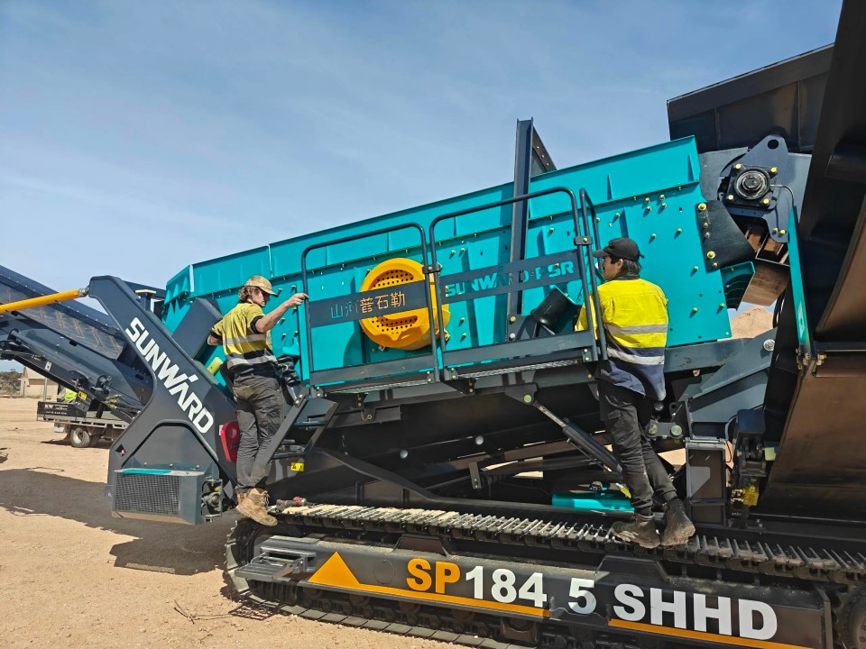 高效环保深受认可！恒峰g22智能破碎筛分装备首进澳洲市场