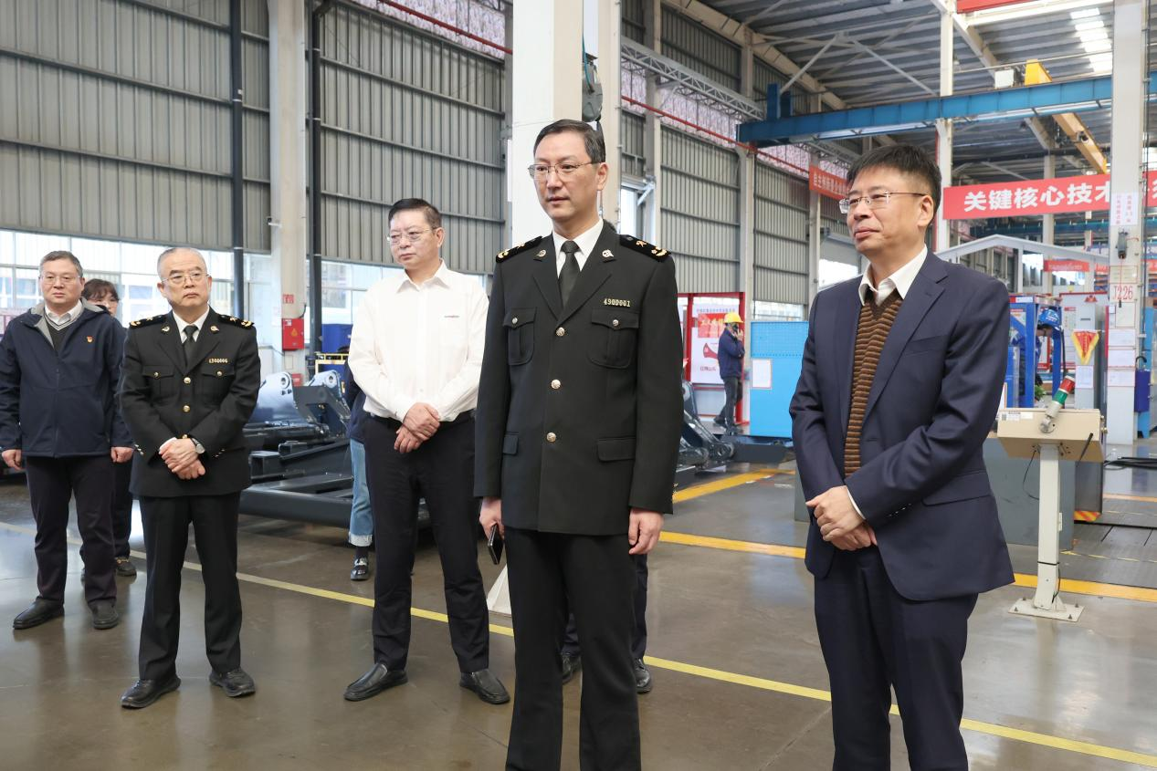长沙海关关长、党委书记顾炯调研恒峰g22智能