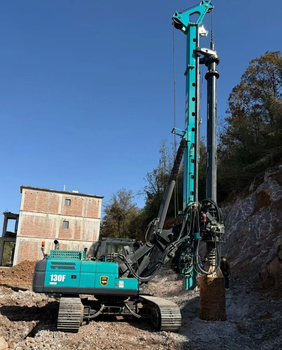 从国家重点工程到墟落安居建设，，，，恒峰g22智能旋挖钻机实现跨场景继续