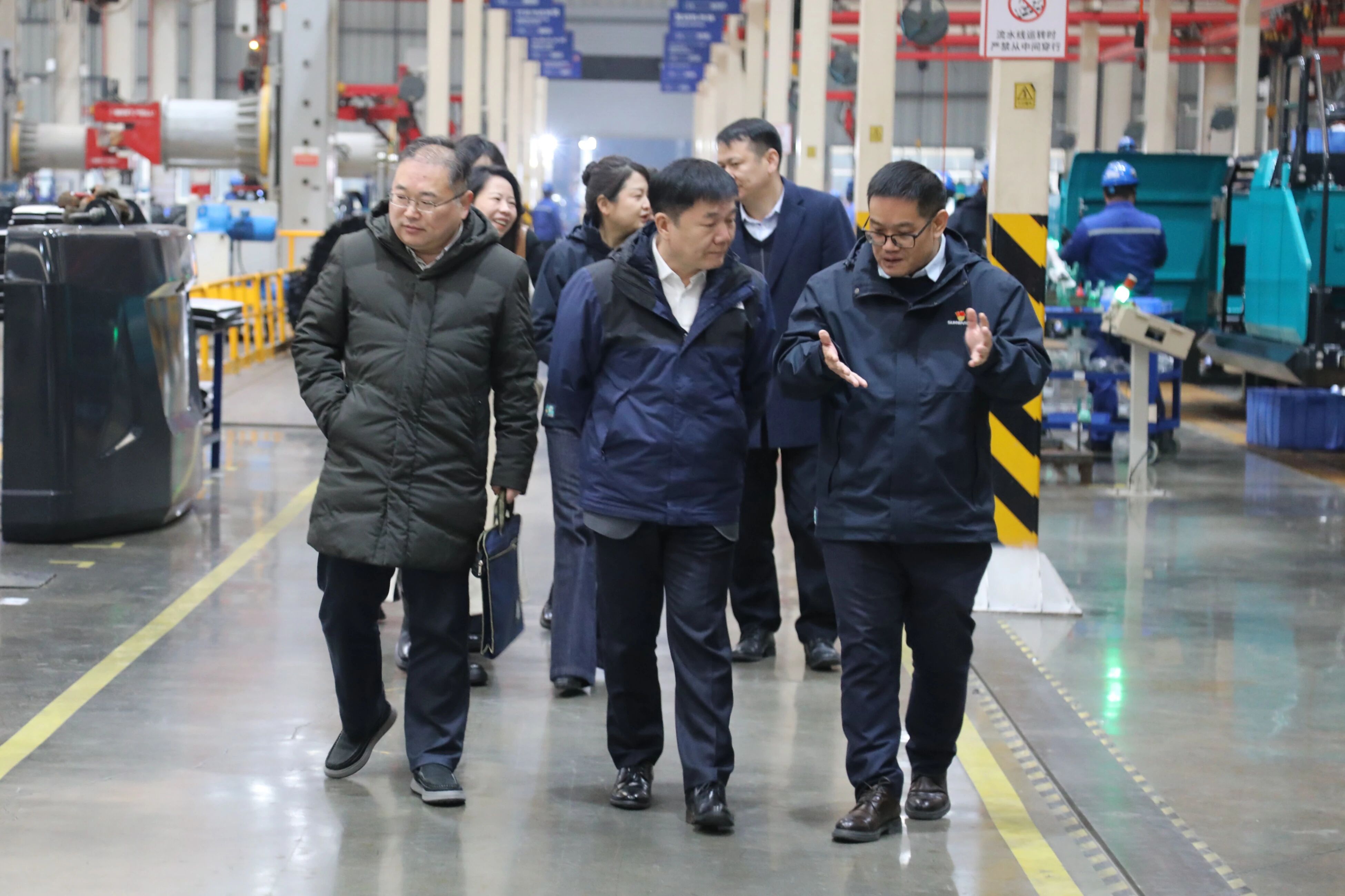 中国出口信用包管公司湖南分公司认真人蔡旺到访恒峰g22智能