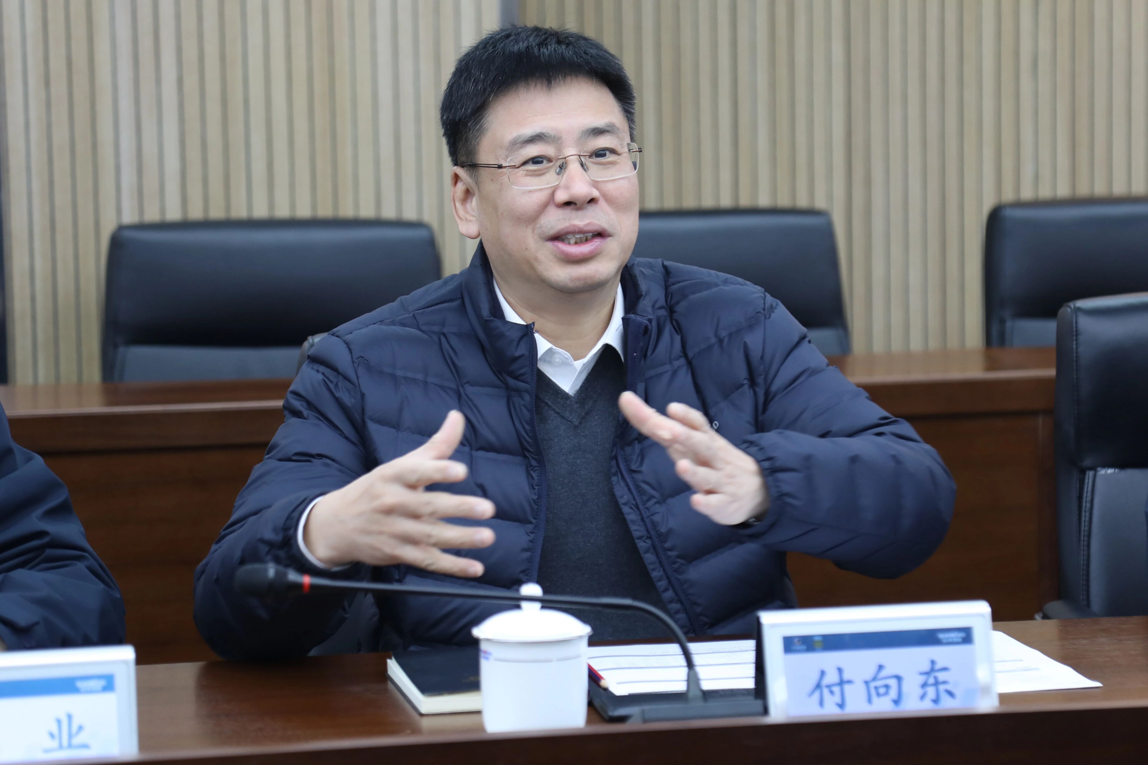 中国出口信用包管公司湖南分公司认真人蔡旺到访恒峰g22智能